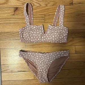 Aerie swimsuit set Medium top, small bottom—will sell separate